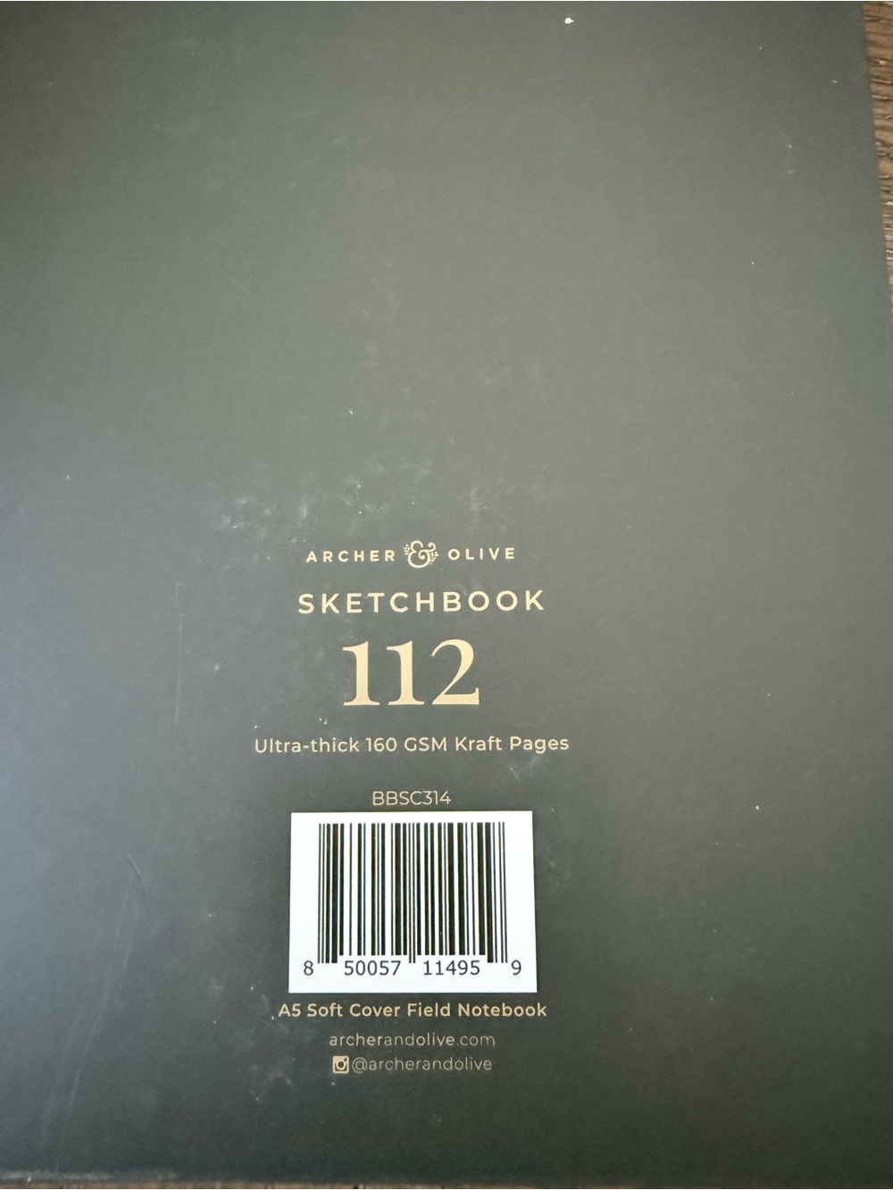 Archer & Olive Soft Wrap Journal Notebook - Picture 8 of 8